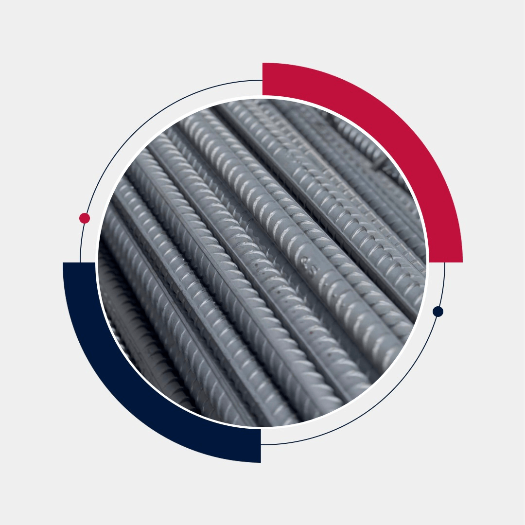 Qatar Steel Rebar – Deformed Reinforcement Steel Bars (8mm–32mm)